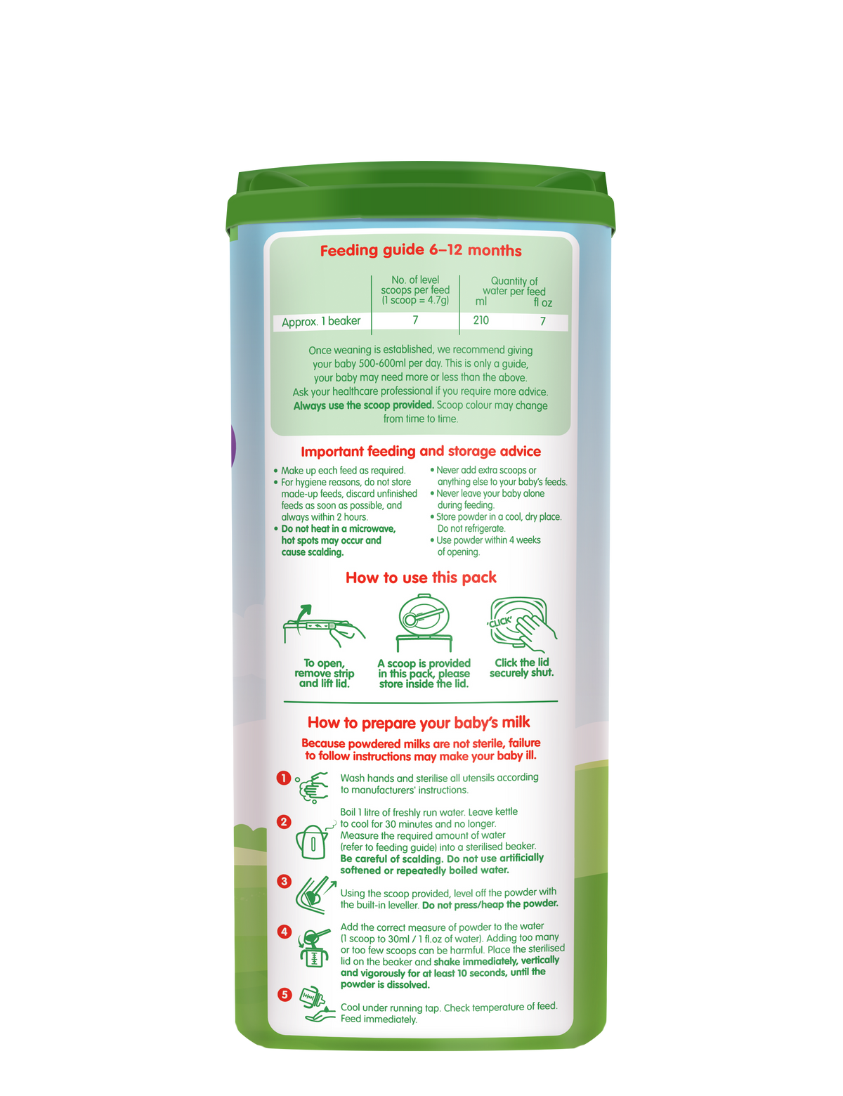 Cow & Gate Stage 2 Follow-on Milk 800g