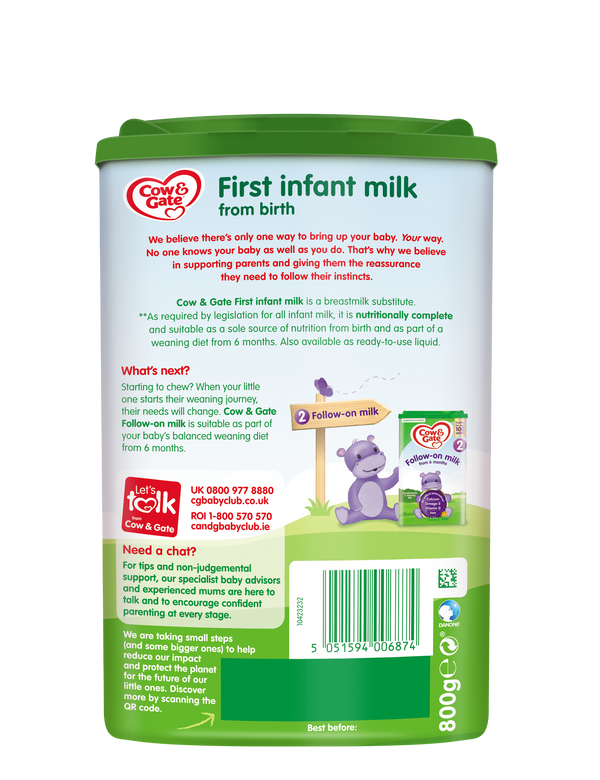Cow & Gate First Infant Milk 800g