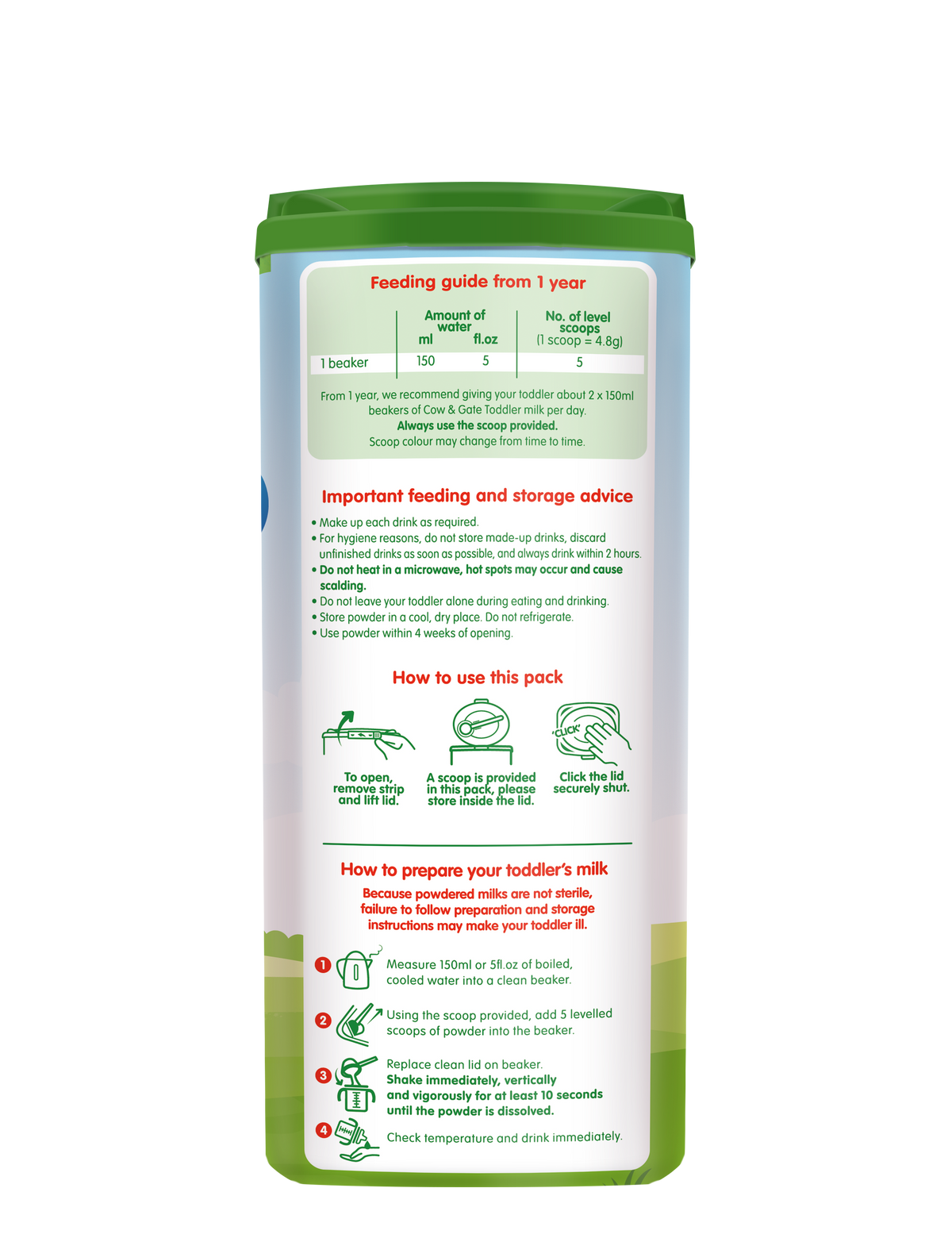 Cow & Gate Stage 3 Toddler Milk Powder 800g