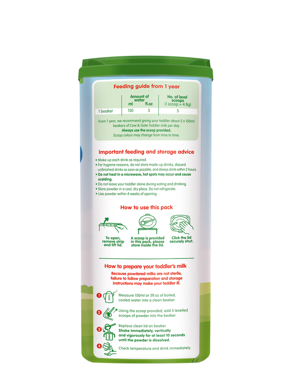 Cow & Gate Stage 3 Toddler Milk Powder 800g