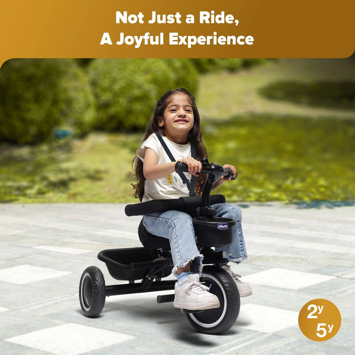 Chicco 4-in-1 Evolution Trike One Size Black