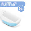 Chicco Baby Brush and Comb Set One Size Light Blue