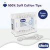 Chicco Cotton Buds with Eardrum Protection Pack of 60