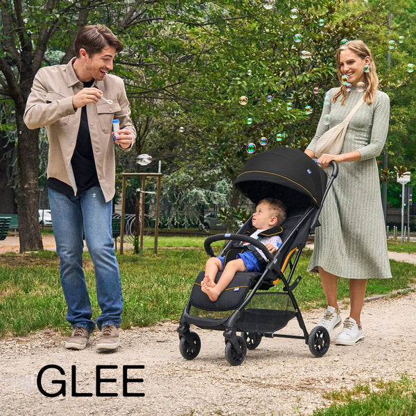 Chicco Glee Baby Stroller 0M+ - Uneven Black
