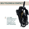 Chicco Glee Baby Stroller 0M+ - Uneven Black