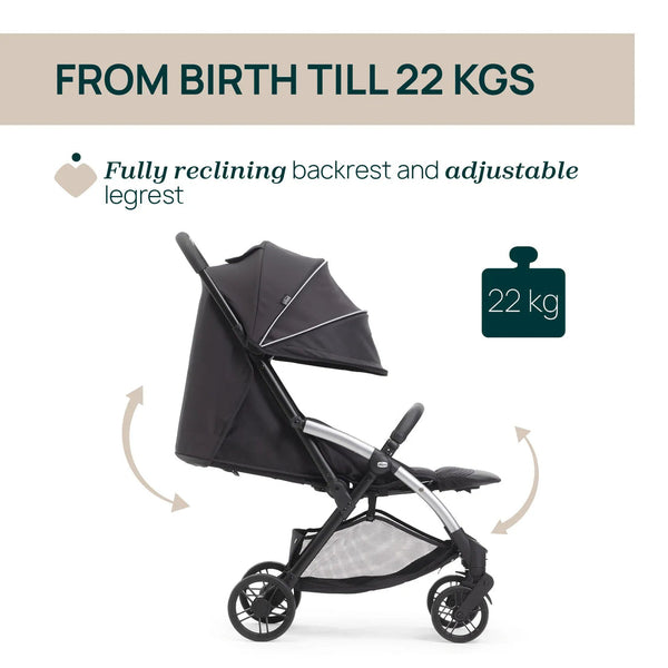 Chicco Goody XPlus Baby Stroller 0M+ – Ebony