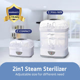 Chicco Steam Sterilizer 2-in-1 One Size White