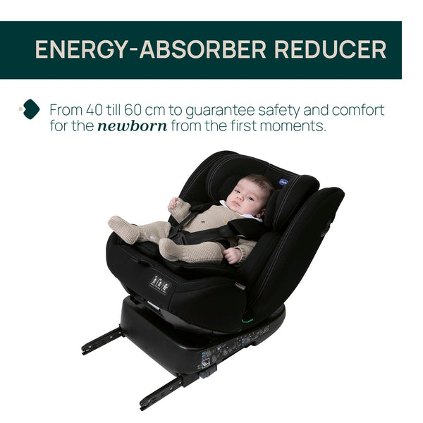 Chicco Unico Evo I Size Car Seat - Black