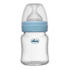 Chicco Well Being Glass Feeding Bottle 120 ml Slow Flow Blue