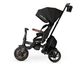 QPlay Comfo Max 7-in-1 Folding Trike With Swivel Seat Black