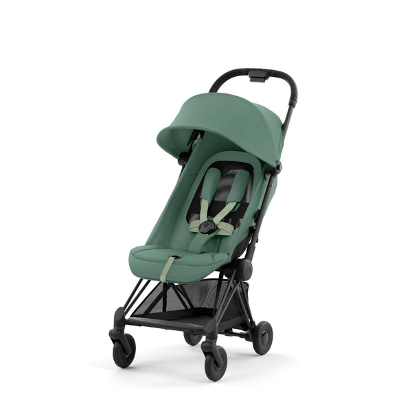 Cybex Stroller Coya Matt Black Frame - Leaf Green