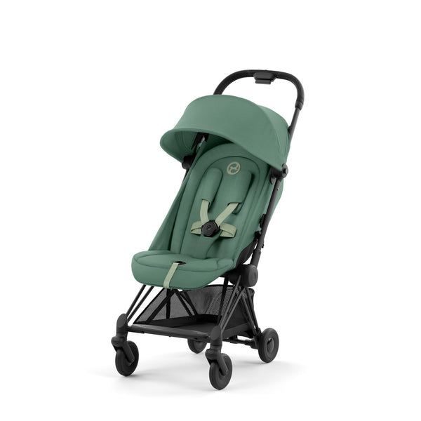 Cybex Stroller Coya Matt Black Frame - Leaf Green
