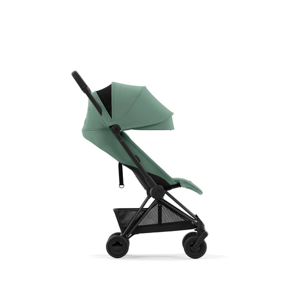 Cybex Stroller Coya Matt Black Frame - Leaf Green