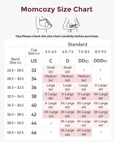 Momcozy 4-in-1 Hands Free Pumping Bra Large Leopard Grey