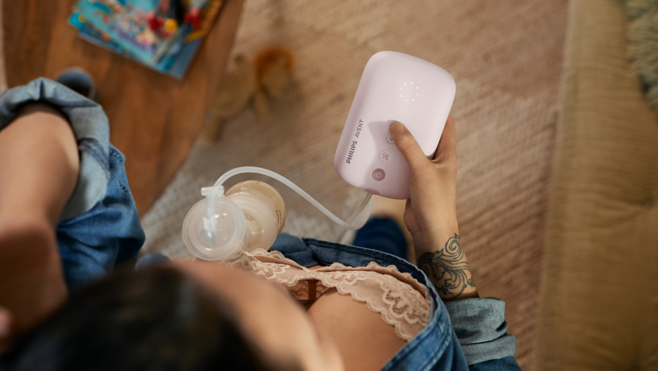 Philips Avent Single Electric Breast Pump with Natural Motion Technology – SCF395/11