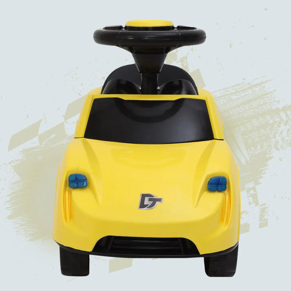 Dash F1 Stylish Ride on Car with Music - Yellow