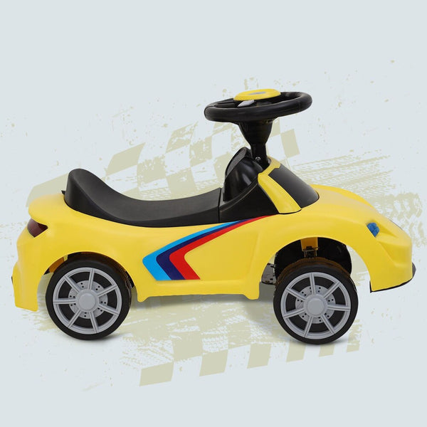 Dash F1 Stylish Ride on Car with Music - Yellow