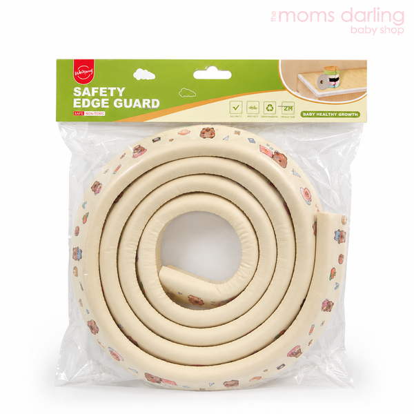 Weikang Baby Safety Soft Cushioned Edge Guard Roll - 2 Mtr Cream
