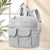 R for Rabbit Diaper Bag Caramello Breezy Grey