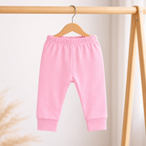 Hopop Baby Cotton Pajama Pants Pack of 1 0-3 Months Pink