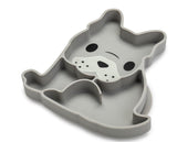 Melii - Divided Silicone Suction Plate -Bulldog