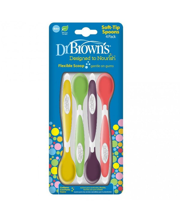 Dr Browns Soft Tip Spoon, Pack of 4