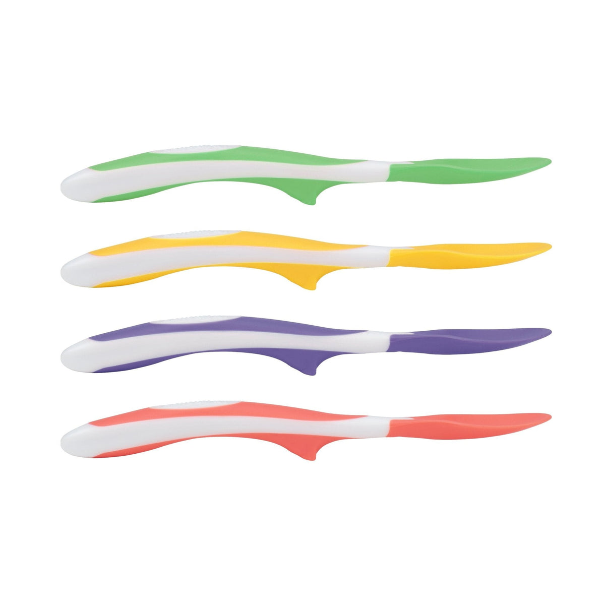 Dr. Brown's Soft-Tip Feeding Spoons 4 Pack Multicolor