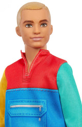Barbie Ken Fashionistas Doll #163 – Color-Block Outfit