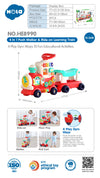 Hola4 in 1 Smart Learning Push & Ride Train