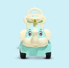 Playgro Elephant Calf Rider 23.3 × 10.5 × 18.5 Inch – Mint Blue & Ivory