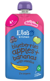 Ella's Kitchan Blueberries, apples, bananas and vanilla
