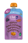 Ella’s Kitchen Organic Sweet Potatoes, Pumpkins, Apples & Blueberries Super Smooth Baby Puree Pouch – 6+ Months, 120g