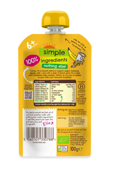 Ella’s Kitchen Organic Banana Baby Brekkie Super Smooth Puree Pouch – 6+ Months, 100g