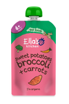 Ella’s Kitchen Organic Sweet Potatoes, Broccoli & Carrots Baby Puree Pouch – 6+ Months, 120g