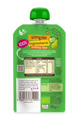 Ella's Kitchen Organic Pear & Apple Baby Rice 120 g