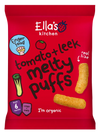 Ella’s Kitchen Organic Tomato & Leek Melty Puffs Baby Snack – 6+ Months, 20g