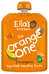 Ella’s Kitchen Organic The Orange One Fruit Smoothie Pouch – 6+ Months, 90g