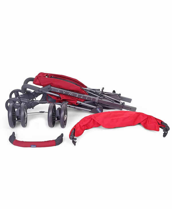 Chicco Lite Way 4 Stroller - Red