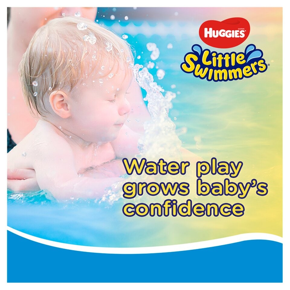 Huggies Little Swimmers Swim Nappies Size 3–4 7–15kg 12 Pack – Multicolor