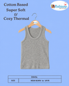 Babiano Cotton-Based Thermal Sleeveless Vest - Grey