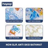 Hopop Non Slip Bath Mat - Marine