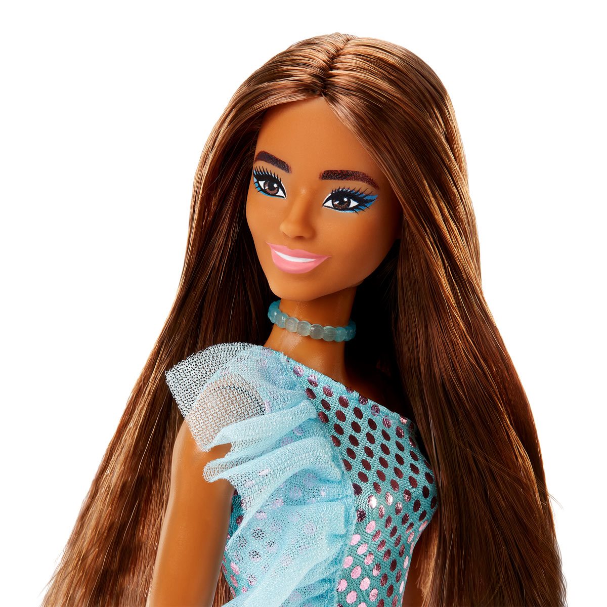 Barbie Glitz Brunette Hair Doll