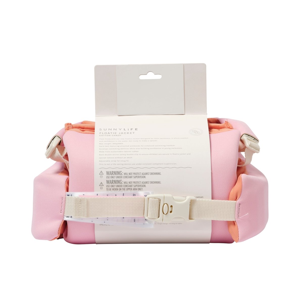 SUNNYLIFE Floatie Jacket Cotton Candy - Cherry