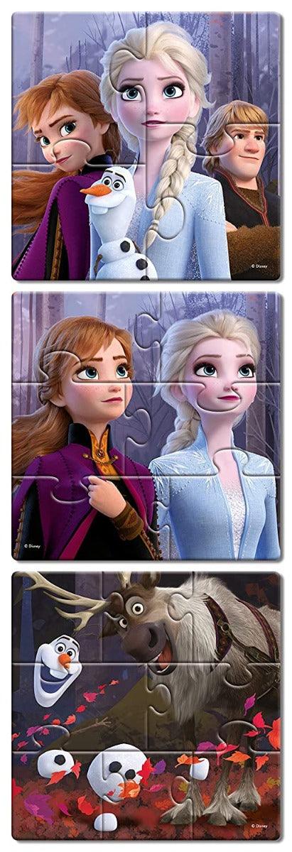 Puzzle Frank Disney Frozen II First Puzzles Pack of 3 3Y+ β Multicolour