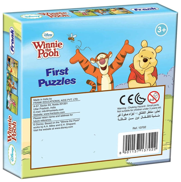 Frank Disney Winnie the Pooh First Puzzles 3Y+