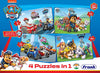 Frank Paw Patrol Jigsaw 4 Puzzle In 1 3Y+