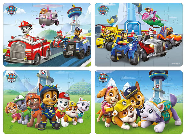 Frank Paw Patrol Jigsaw 4 Puzzle In 1 3Y+