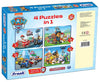 Frank Paw Patrol Jigsaw 4 Puzzle In 1 3Y+