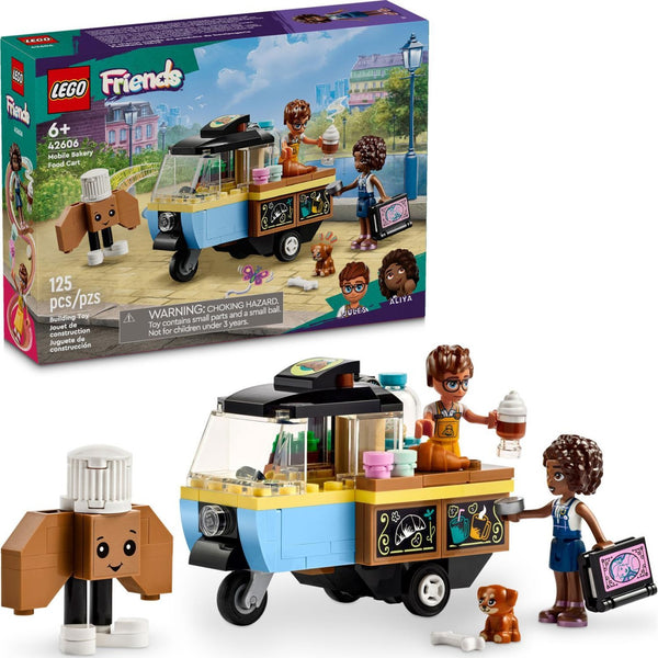 LEGO Friends Mobile Bakery Food Cart 6+ 125Pcs 42606