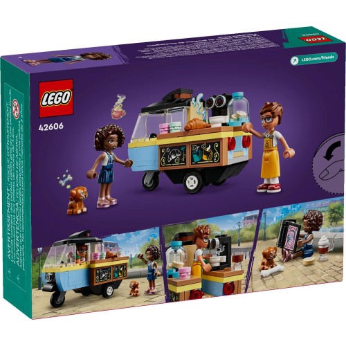 LEGO Friends Mobile Bakery Food Cart 6+ 125Pcs 42606